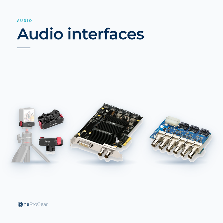 Audio interfaces — OneProGear