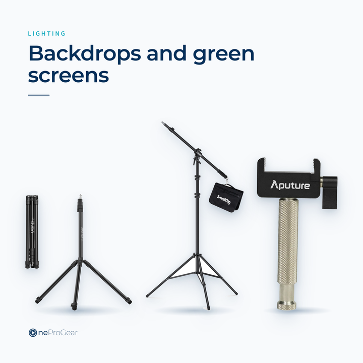 Backdrops and green screens — OneProGear