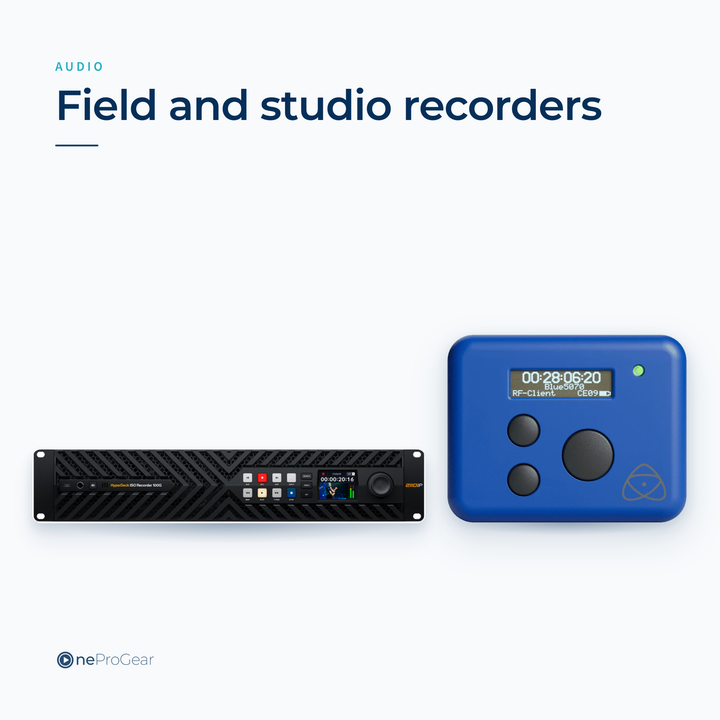 Field and studio recorders — OneProGear