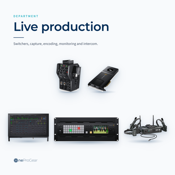 Live production — OneProGear