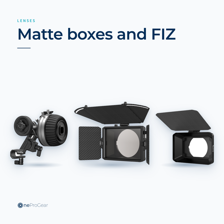 Matte boxes and FIZ — OneProGear