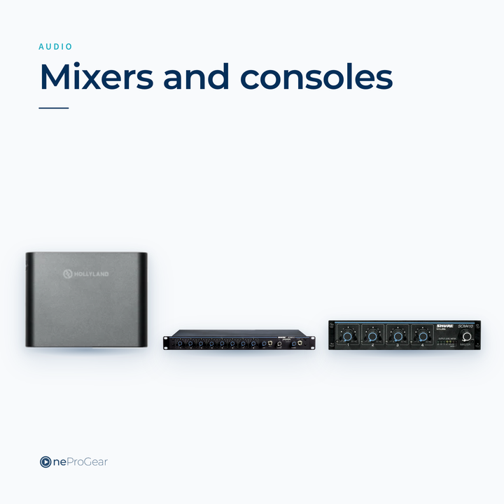 Mixers and consoles — OneProGear