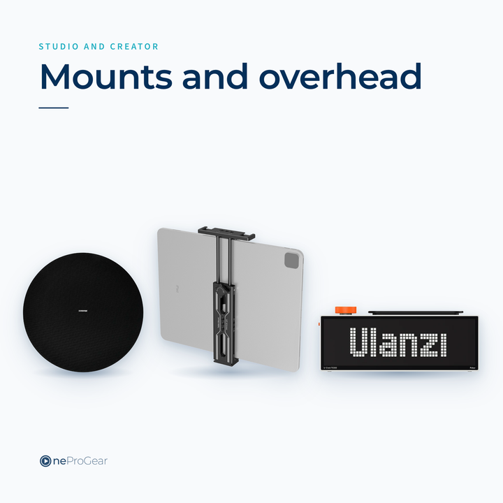 Mounts and overhead — OneProGear
